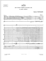 Ais - XENAKIS - Partition